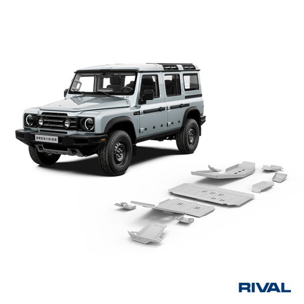 Skid Plates (Sets) Ineos Grenadier 2023-; 3 l. / gasoline; 3 l. / diesel